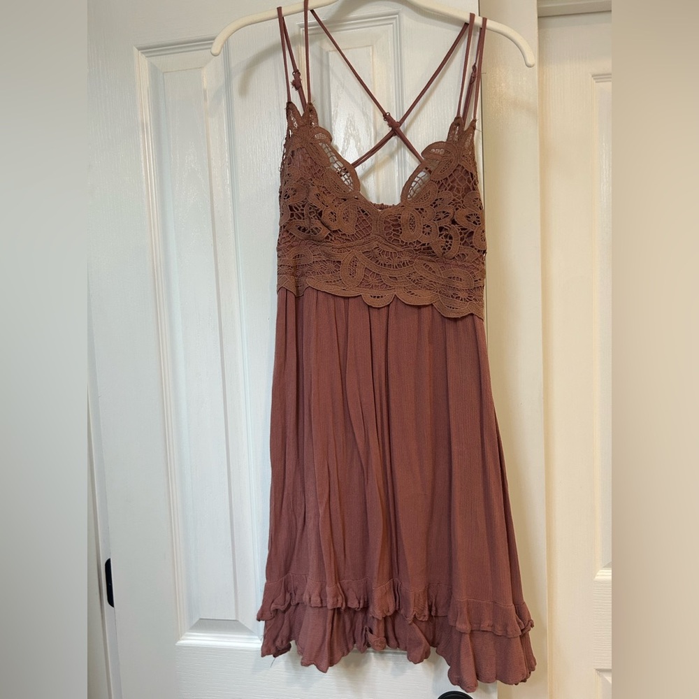 Mauve Bohemian Dress